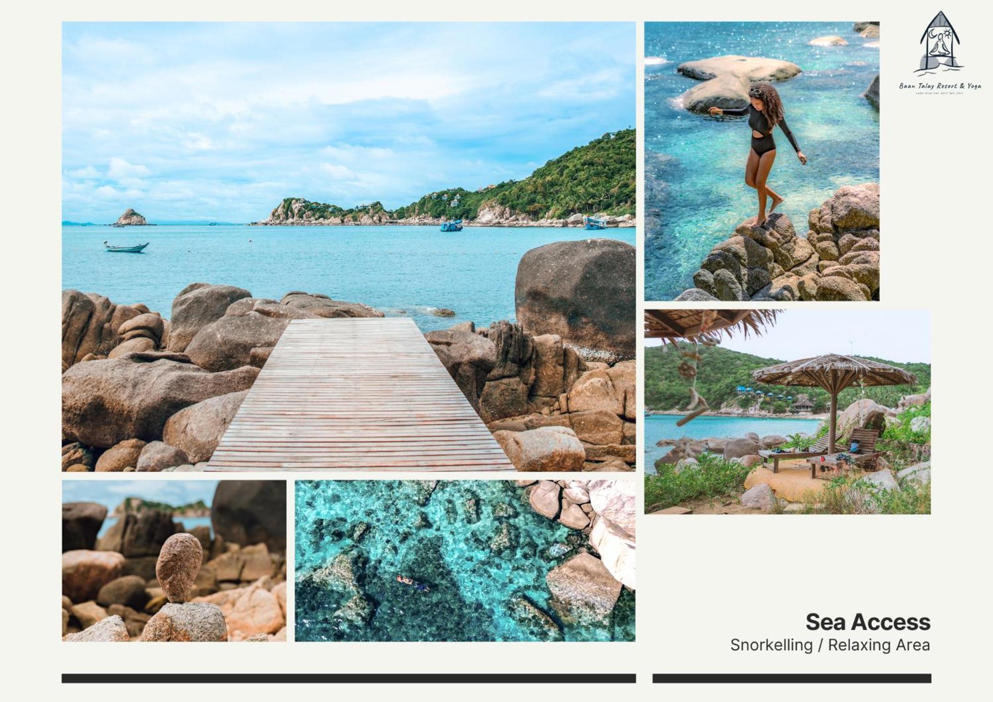 Baan Talay Resort & Yoga Koh Tao Eksteriør billede